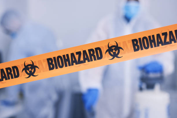 Professional Blood Cleanup technician working in East Falmouth, MA